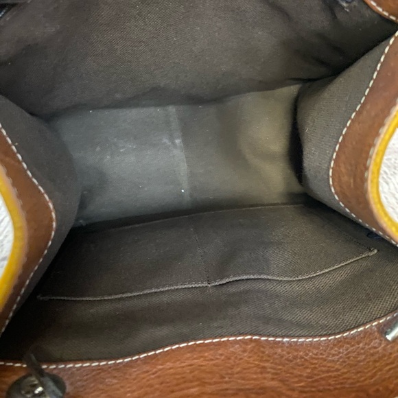 Suarez Suede Leather Handbag - Picture 6 of 6